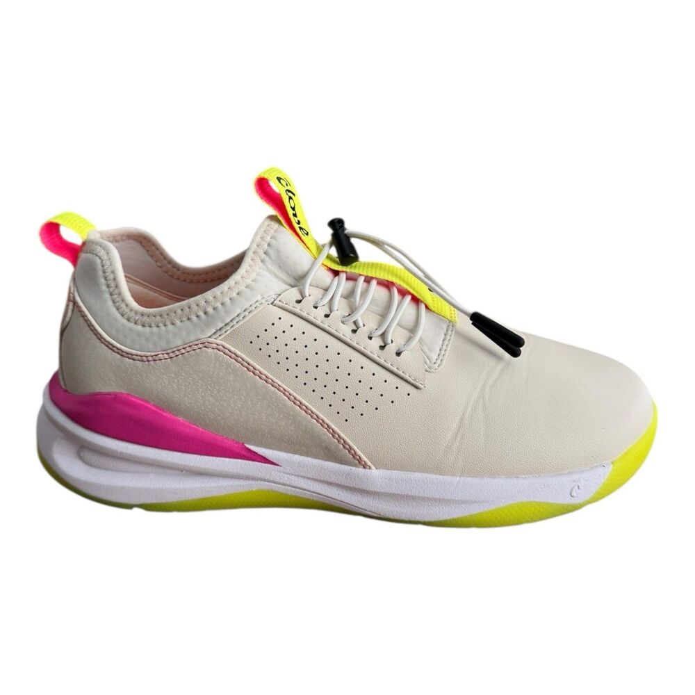 Clove Classic Lemonade Comfort‎ Shoes Nursing Pink Yellow W8.5 / M7